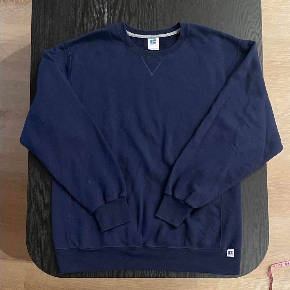 Russell Athletic Dark Blue Crewneck Sweater